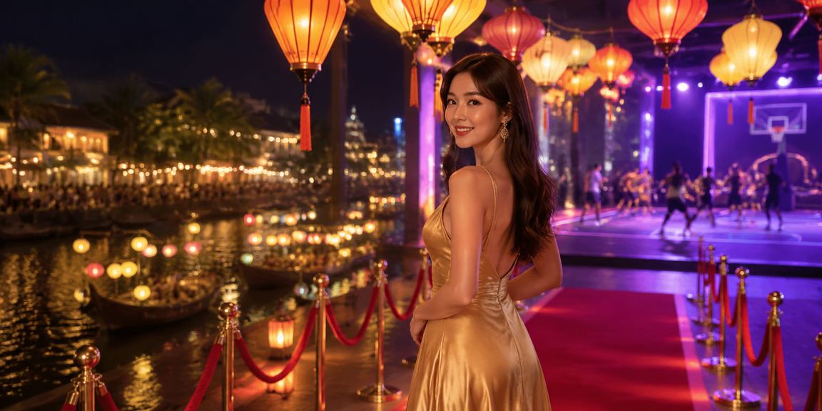 Bố cục trang chủ giải trí trực tuyến với các lối vào rõ ràng